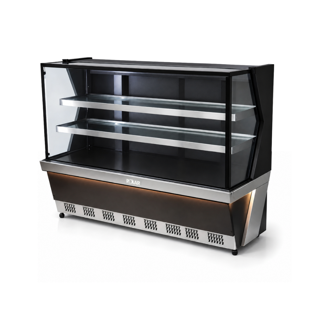 055.46.3370 Balcão Vitrine Refrigerado Confeitaria 1,50m Polar L7VR150 - 110v | 220v