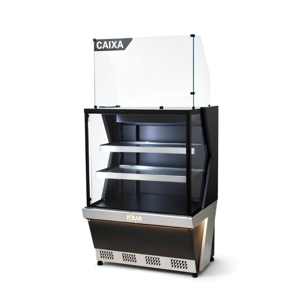 055.46.3630 Balcão Vitrine Natural Caixa Polar 0,8m L7VCX - 110v | 220v