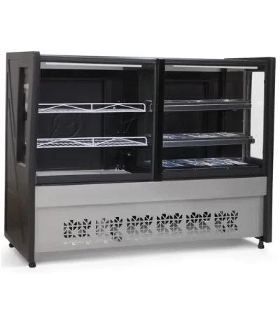 Balcão Vitrine Estufa e Confeitaria 3 Níveis Polar PVERT Platinum 1,50m - 110v | 220v