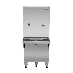 Bebedouro Resfriador Inox 50 Litros 1 Torneira e 1 Jato Frisbel - 110v | 220v