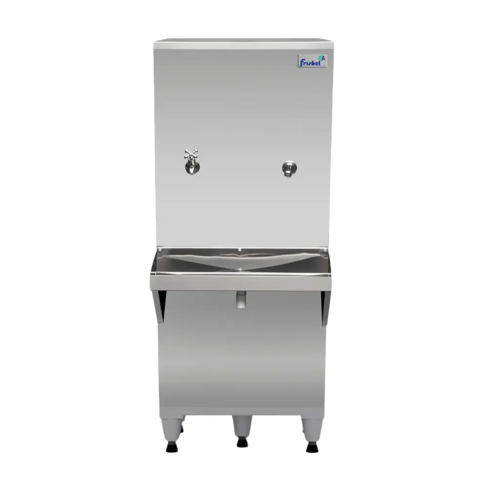 085.15.5065 Bebedouro Resfriador Inox 50 Litros 1 Torneira e 1 Jato Frisbel - 110v | 220v