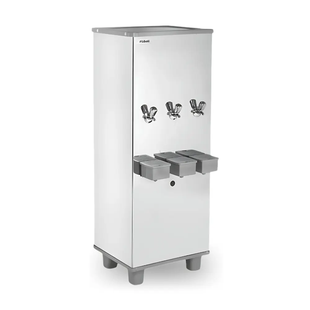 085.30.0050 Bebedouro Resfriador Inox 50L 3 Torneiras Libell - 110v | 220v