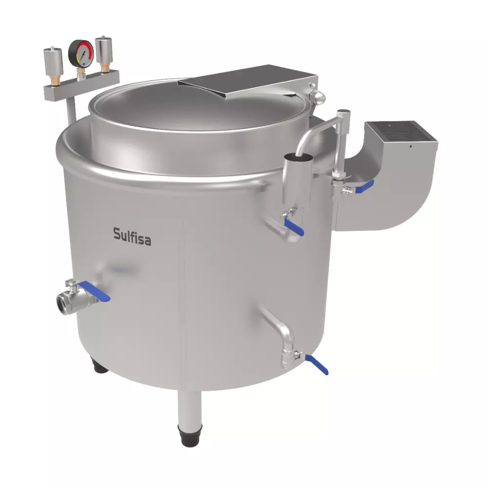 120.10.2020 Caldeirão Industrial a Gás Sulfisa S150351 - 200L