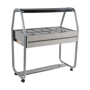 Buffet Self-Service 6 Cubas Quentes Ibet ST06 – 110v | 220v
