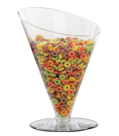 Taça Cônica Diagonal Decorativa 21cm Luvidarte 504GTR - 2,1L