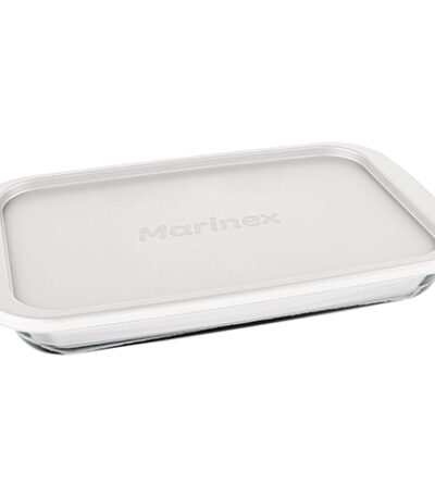 Travessa Assadeira Retangular Clássica Marinex com Tampa Nadir 6532 - 1,6L