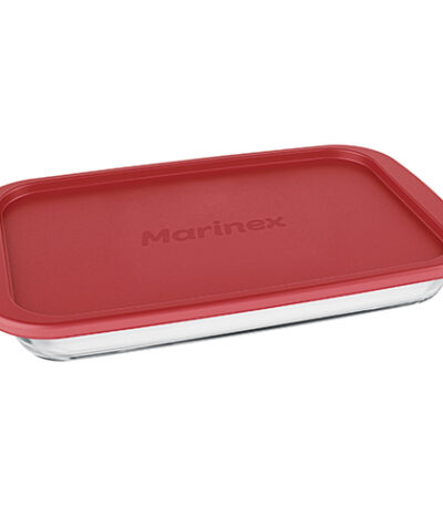 Travessa Assadeira Retangular Clássica Marinex com Tampa Nadir 6536 - 2,9L