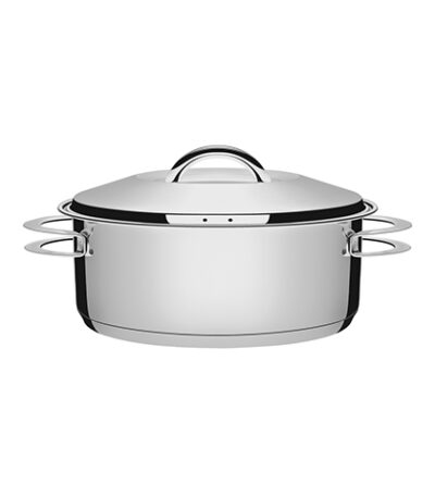 Caçarola em Aço Inox Fundo Triplo Solar 24cm Tramontina 62503/240 - 4,7L