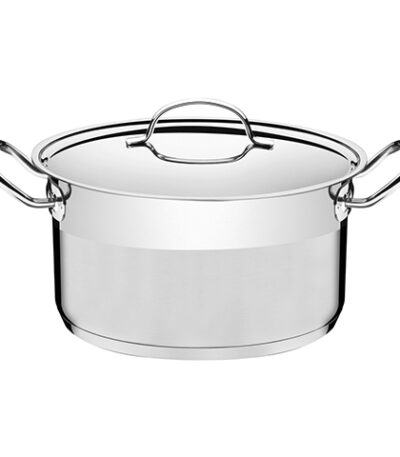 Caçarola em Aço Inox Fundo Triplo Professional com Detalhe Satinado 28cm Tramontina 62624/280 - 8,4L
