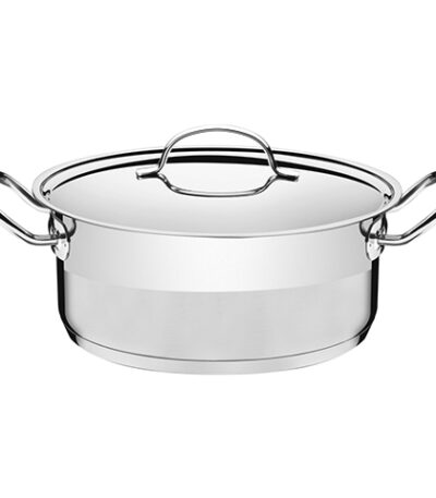 Caçarola em Aço Inox Fundo Triplo Professional com Detalhe Satinado 28cm Tramontina 62623/280 - 7,1L