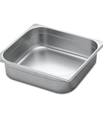 Cuba Gastronômica GN 2/3 100mm em Aço Inox sem Alças Tramontina 61052100