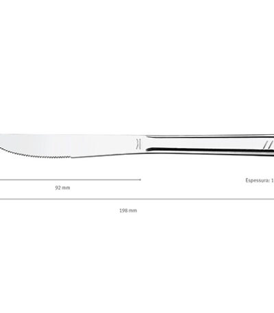 Faca Sobremesa Di Solle Clean 070104