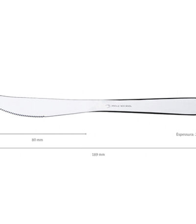 Faca Sobremesa Di Solle Clássica 100104