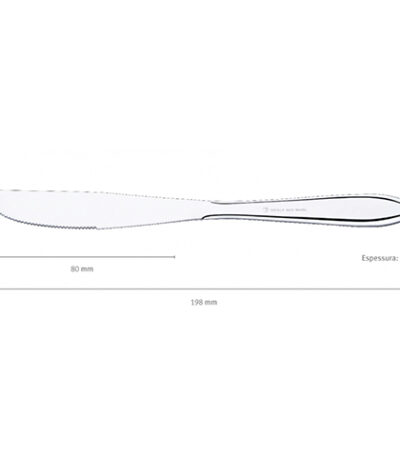 Faca Sobremesa Di Solle Oceano 270104