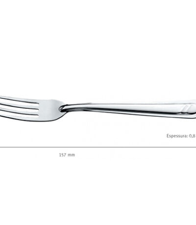 Garfo Sobremesa Di Solle Clean 070202