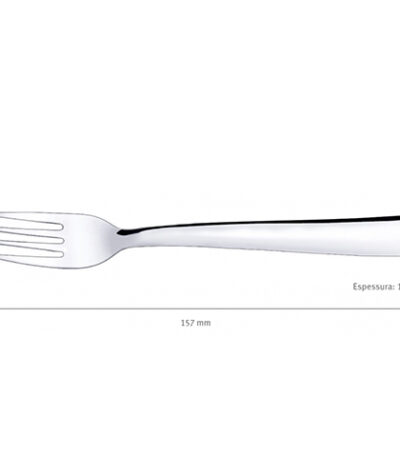 Garfo Sobremesa Di Solle Clássica 100202