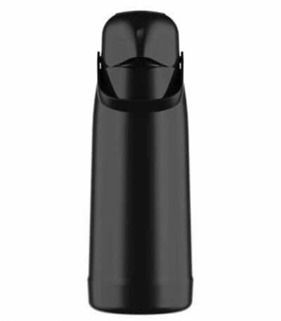 Garrafa Térmica Preta Magic Pump Termolar - 1,8L