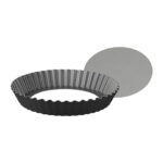 Forma Assadeira de Alumínio Antiaderente Canelada com Fundo Removível Tramontina 20064/024 – 24x4cm