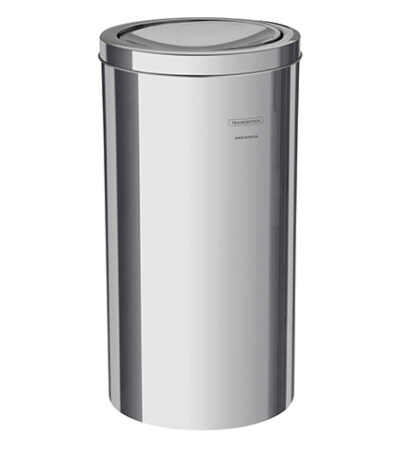 Lixeira Basculante Swing de Inox com Acabamento Acetinado Tramontina 94542/120 - 20L