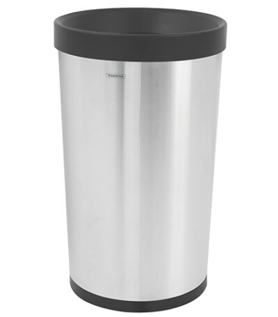 Lixeira Sem Tampa em Inox com Acabamento Acetinado Molise Tramontina 94539/002 - 50L