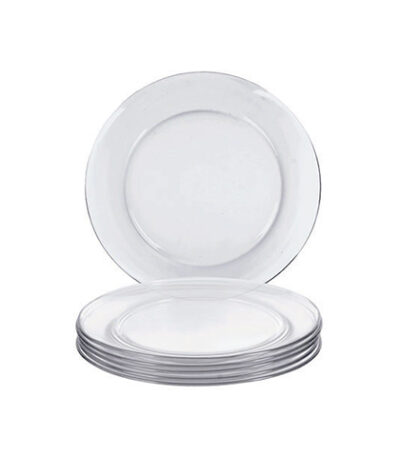 Prato Raso de Vidro Temperado Astral Gourmet Duralex Nadir 400000300 - 26cm