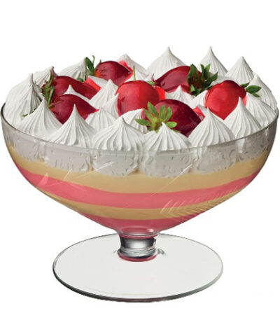 Taça Decorativa Imperatriz 22cm Ruvolo 5193 - 1,7L