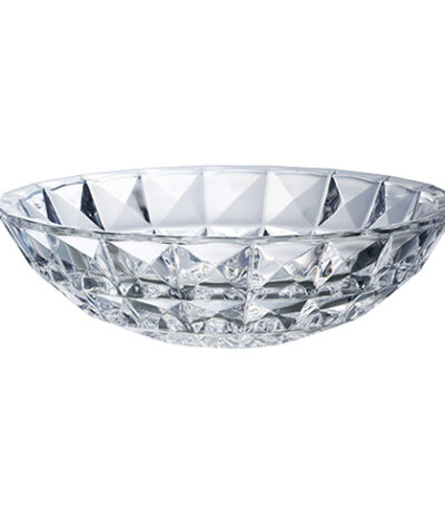 Fruteira Centro de Mesa Cristal Aquamarine Full-Fit 22075 - 33cm