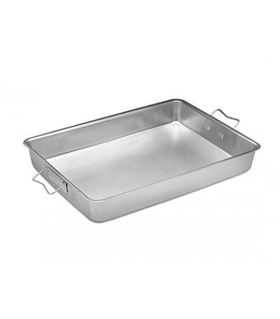 Forma Assadeira Retangular Estampada Hotel de Alumínio com Alças N°6 ABC 5692 - 50x34cm