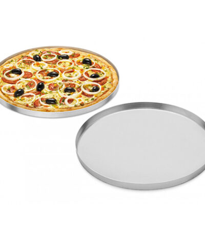 Forma de Pizza Hotel de Alumínio ABC 1328 - 40x2cm