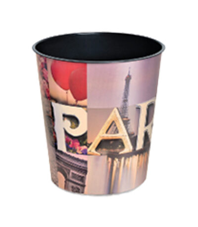 Lixeira para Escritório com Label Paris Arqplast 25218 - 10L
