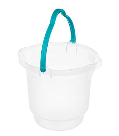 Balde Plástico Transparente Sanremo – 15L