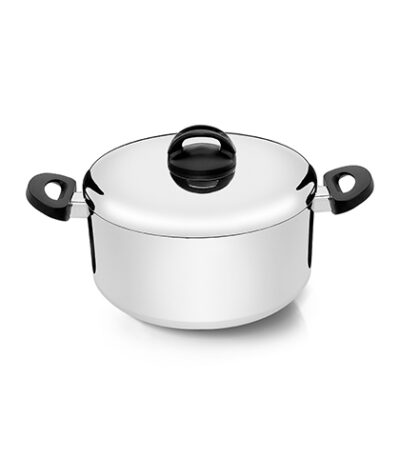 Caçarola em Alumínio Polido Eterna 18cm Nigro 013546 - 2,4L