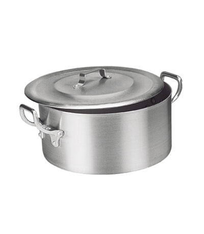 Caçarola em Alumínio Lixado Hotel 3mm 32cm Vigor N32 - 12L