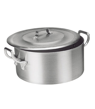 Caçarola em Alumínio Lixado Hotel 3mm 36cm Vigor N36 - 17L