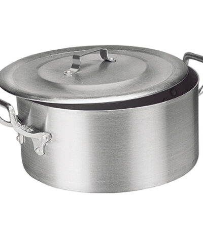 Caçarola em Alumínio Lixado Hotel 4mm 70cm Vigor N70 - 126L