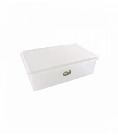 Caixa Organizadora Empilhável e Hermética com Tampa Plasvale 121 - 3,5L