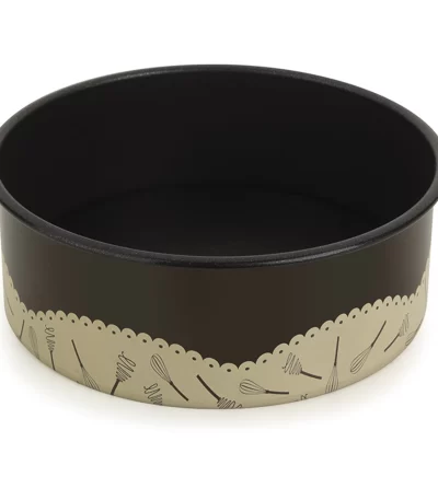 Forma Assadeira Redonda de Alumínio Antiaderente com Fundo Removível Multiflon 12326 - 26x8cm