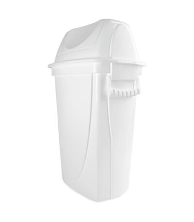 Lixeira Basculante com Alças Branca Plasutil 4746 - 28L