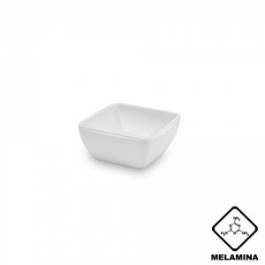 Bowl Square Branco Melamina Haus Concept 52601/002 - 100ml