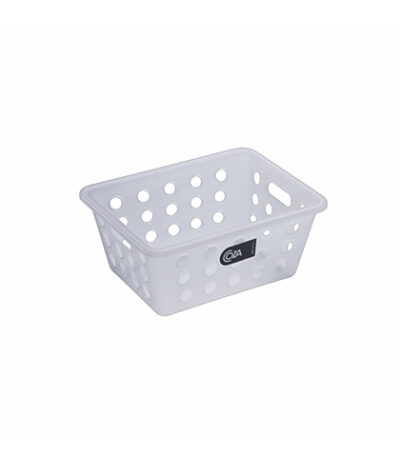 Cesta Organizadora 1,5 Litros Branca Coza 10808 - 18x14cm