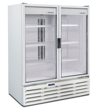 Refrigerador Expositor Vertical Auto Serviço Duas Portas 1174L Metalfrio VB99R - 220v