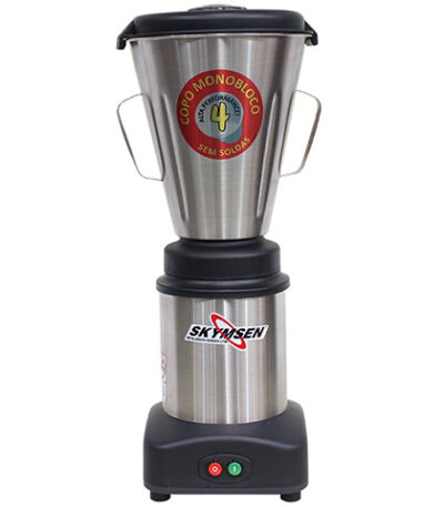 Liquidificador Comercial 4L Skymsen LS-04MB-N Baixa Rotação – Bivolt