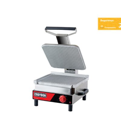 Chapa Sanduicheira Elétrica com Prensa Estriada Croydon SASE 36cm – 110v | 220v