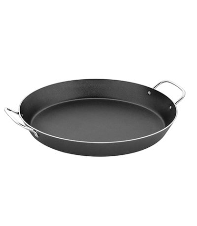 Paellera Loreto em Alumínio com Revestimento Interno Antiaderente Starflon Max com Alças Metálicas Grafite 34cm Tramontina 20125/034 - 3,7L