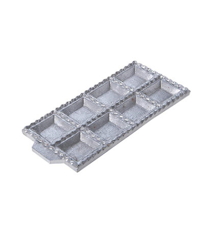Forma Master para Tortéi e Ravioli de Alumínio Anodilar 1614 - 8 Cavidades