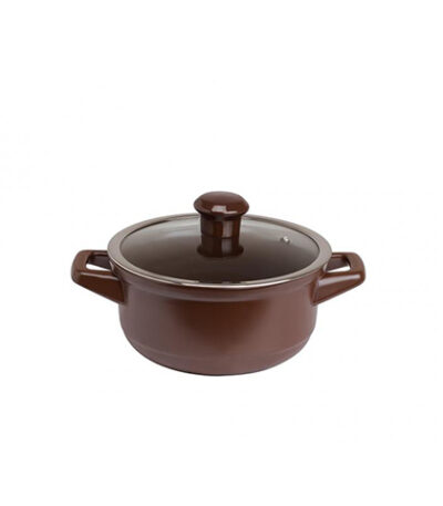 Caçarola de Cerâmica Duo Chocolate 18cm Ceraflame C973545 - 1,5L