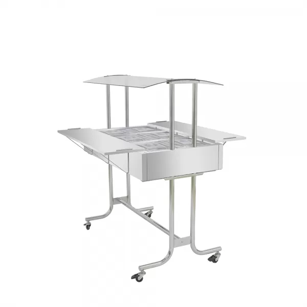 127.05.0485 Buffet Self-Service 6 Cubas 1/2 Refrigerado EA6MM Venâncio Master – 110v | 220v