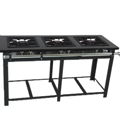 Fogão Maxi Venâncio 3 Bocas Duplas M3D – Baixa Pressão