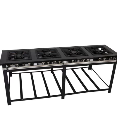 Fogão Maxi Venâncio em Linha 4 Bocas 2 Duplas M4D2L – Baixa Pressão