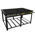 Fogão Maxi Venâncio 6 Bocas 3 Duplas M6D3 – Baixa Pressão